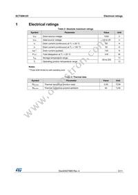 SCT50N120 Datasheet Page 3