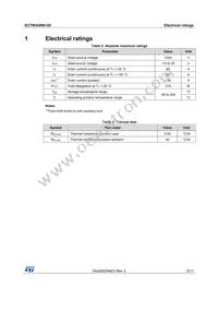 SCTWA50N120 Datasheet Page 3