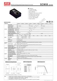SCW08A-12 Datasheet Cover