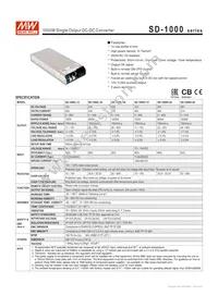 SD-1000H-24 Datasheet Cover