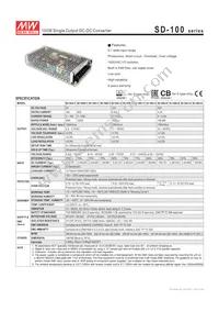 SD-100B-24 Datasheet Cover