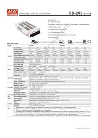 SD-200C-48 Datasheet Cover