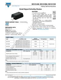 SD101CW-HE3-08 Datasheet Cover