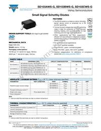 SD103CWS-G3-08 Datasheet Cover