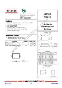 SD24C-TP Datasheet Cover