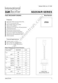 SD253R08S15PV Datasheet Cover