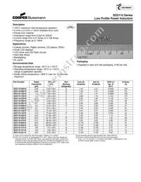 SD3110-R82-R Datasheet Cover