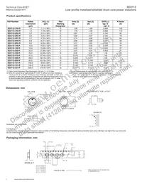 SD3112-1R5-R Datasheet Page 2