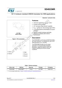 SD4933MR Datasheet Cover
