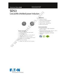 SD53-330-R Datasheet Cover