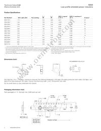 SD53-330-R Datasheet Page 2