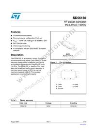 SD56150 Datasheet Cover