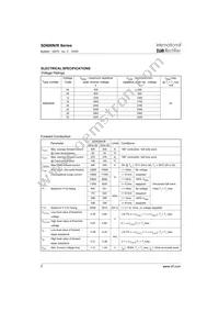 SD600N25PC Datasheet Page 2