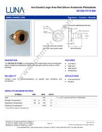 SD630-70-72-500 Datasheet Cover