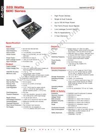 SDC320AS48-E Datasheet Cover