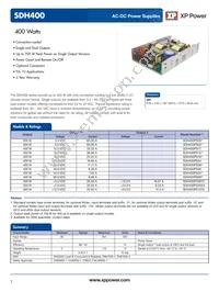 SDH400PS12 Datasheet Cover