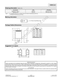 SDM03U40-7 Datasheet Page 3