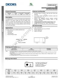 SDM05U40CSP-7 Datasheet Cover