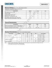 SDM1A40CP3-7 Datasheet Page 2