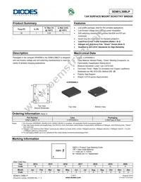 SDM1L30BLP-13 Datasheet Cover
