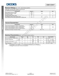SDM1U100S1F-7 Datasheet Page 2