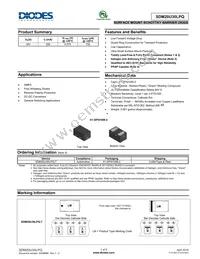 SDM20U30LPQ-7 Datasheet Cover