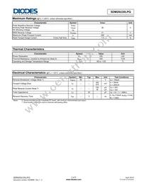 SDM20U30LPQ-7 Datasheet Page 2