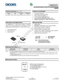 SDM8M100P5-13 Datasheet Cover