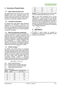 SDP601 Datasheet Page 6