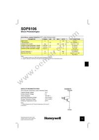 SDP8106-001 Datasheet Page 2