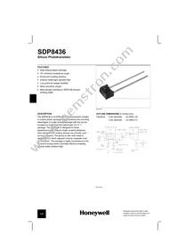 SDP8436-004 Datasheet Cover