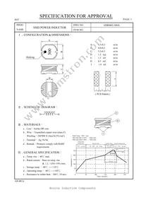 SDR0403-300JL Datasheet Cover