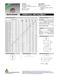 SDR0603-7R5ML Datasheet Cover