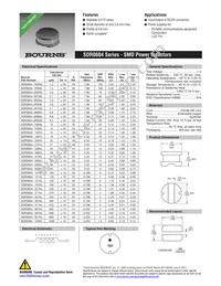 SDR0604-100KL Datasheet Cover
