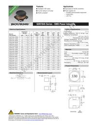 SDR7045-6R8M Datasheet Cover