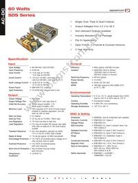 SDS60UT07-C Datasheet Cover