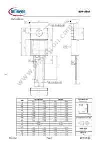 SDT10S60 Datasheet Page 7