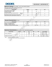 SDT40120CTFP Datasheet Page 2