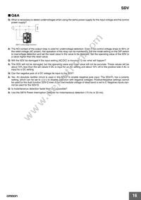 SDV-FH61 Datasheet Page 16