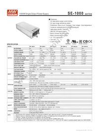 SE-1000-9 Datasheet Cover