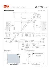 SE-1000-9 Datasheet Page 2