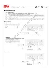 SE-1500-27 Datasheet Page 3