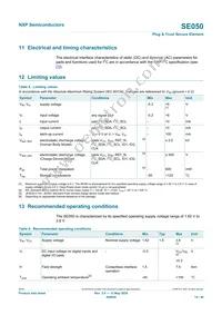 SE050C2HQ1/Z01SDZ Datasheet Page 14