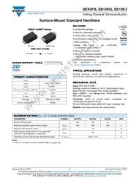 SE10FJHM3/H Datasheet Cover