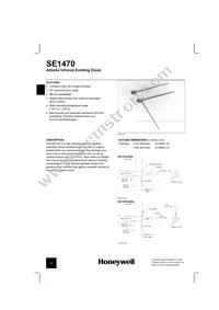 SE1470-004 Datasheet Cover