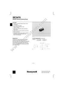 SE2470-001 Datasheet Cover