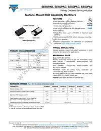SE50PAD-M3/I Datasheet Cover