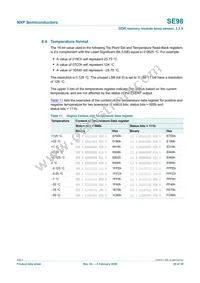 SE98TK Datasheet Page 20