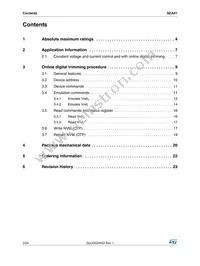 SEA01 Datasheet Page 2