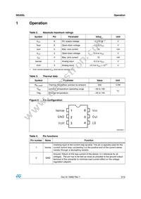 SEA05LTR Datasheet Page 3